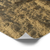 Uitzicht met hoge hoek van een jonge vrouw die op  poster (Hoek)