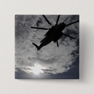 Uitzicht met lage hoek van een CH-53E Vierkante Button 5,1 Cm