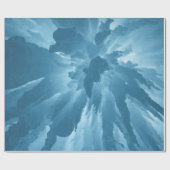 Uitzicht met lage hoek van stalactieten cadeaupapier (Vlak)