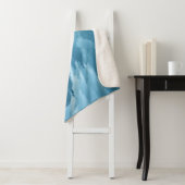 Uitzicht met lage hoek van stalactieten sherpa deken (In situ)