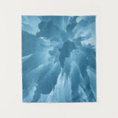 Uitzicht met lage hoek van stalactieten wandkleed (Voorkant)