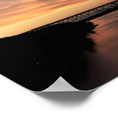 Uitzicht met The Walkway over de Hudson Poster (Hoek)