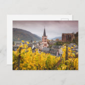 Uitzicht met verhoogde woonplaats | Duitsland Briefkaart (Voorkant / Achterkant)