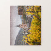 Uitzicht met verhoogde woonplaats | Duitsland Legpuzzel (Verticaal)