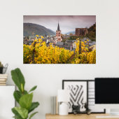 Uitzicht met verhoogde woonplaats | Duitsland Poster (Thuiskantoor)