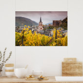 Uitzicht met verhoogde woonplaats | Duitsland Poster (Keuken)