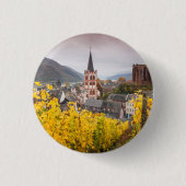 Uitzicht met verhoogde woonplaats | Duitsland Ronde Button 3,2 Cm (Voorkant)