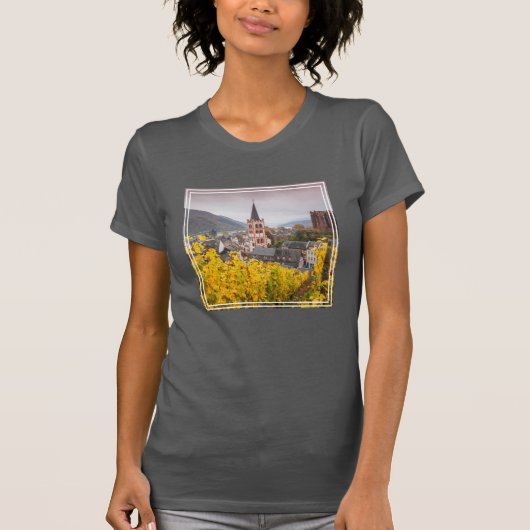 Uitzicht met verhoogde woonplaats | Duitsland T-shirt (Voorkant)
