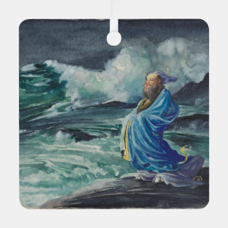 Uitzicht Metalen Ornament