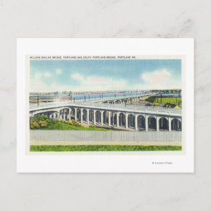 Uitzicht miljoen dollar briefkaart