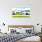 Uitzicht miljoen dollar canvas afdruk (Insitu (Slaapkamer))