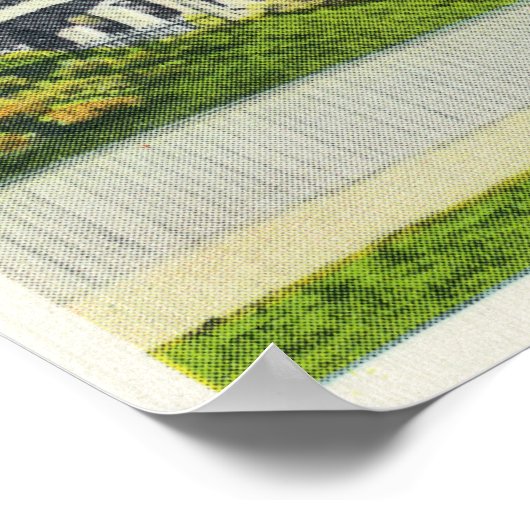 Uitzicht miljoen dollar poster (Hoek)