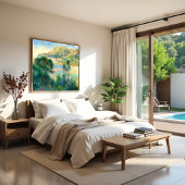 Uitzicht Monte Carlo uit Pet Martin, Renoir Poster