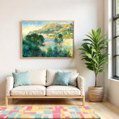 Uitzicht Monte Carlo uit Pet Martin, Renoir Poster