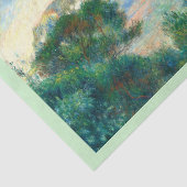 Uitzicht Monte Carlo uit Pet Martin, Renoir Tissuepapier (Detail)