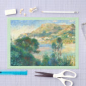 Uitzicht Monte Carlo uit Pet Martin, Renoir Tissuepapier (Craft)