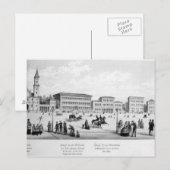 Uitzicht München, 1869 Briefkaart (Voorkant / Achterkant)