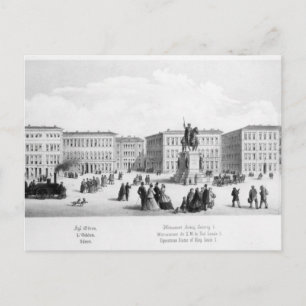 Uitzicht München, 1869 Briefkaart
