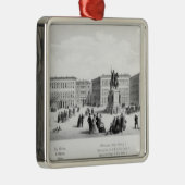 Uitzicht München, 1869 Metalen Ornament (Rechts)