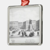 Uitzicht München, 1869 Metalen Ornament (Links)