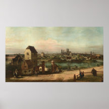 Uitzicht München - Bernardo Bellotto Fine Art Post