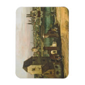 Uitzicht München, c. 1761 (olie op doek) Magneet (Verticaal)