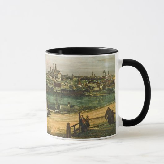 Uitzicht München, c. 1761 (olie op doek) Mok (Rechts)