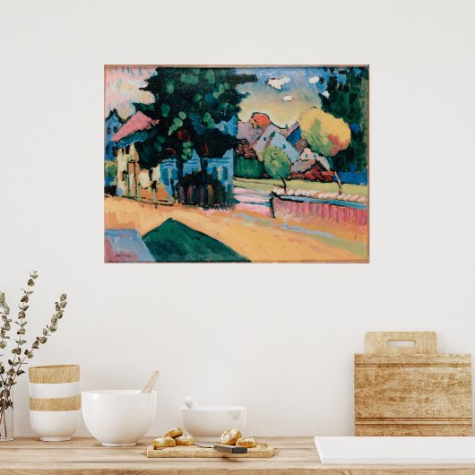 Uitzicht Murnau Poster (Keuken)