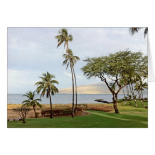 Uitzicht naar de Maalaea-baai van Kihei, Maui