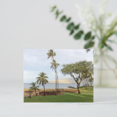 Uitzicht naar de Maalaea-baai van Kihei, Maui Briefkaart (Staand voorkant)