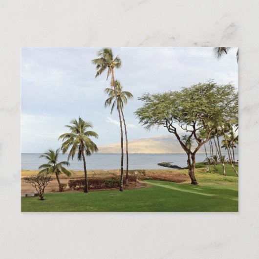 Uitzicht naar de Maalaea-baai van Kihei, Maui Briefkaart (Voorkant)