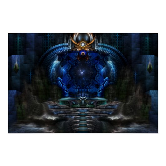 Uitzicht naar eeuwigdurend perfect Poster (Voorkant)