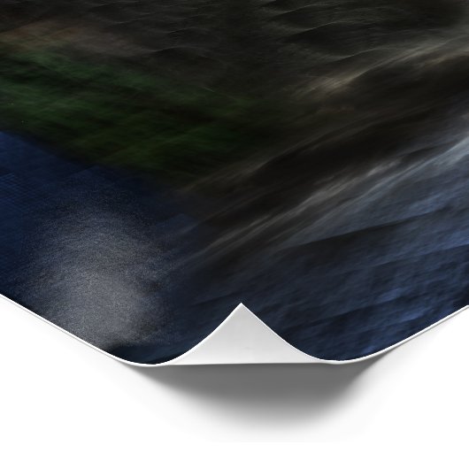 Uitzicht naar eeuwigdurend perfect Poster (Hoek)