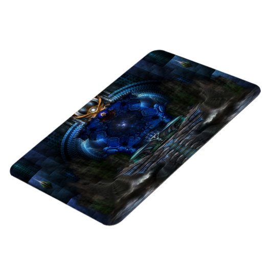 Uitzicht naar Eternitorfoto Magnet Magneet (Linkerzijde)