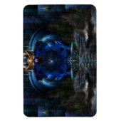 Uitzicht naar Eternitorfoto Magnet Magneet (Verticaal)