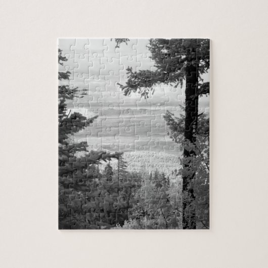 Uitzicht naar het westen vanaf de top van Sandia,  Legpuzzel (Verticaal)