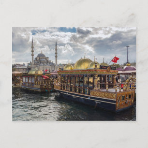 Uitzicht naar Istanbul (Turkije) Briefkaart