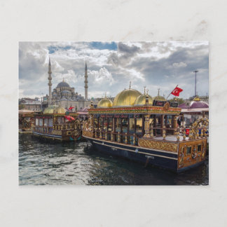 Uitzicht naar Istanbul (Turkije) Briefkaart