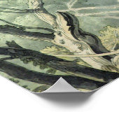 Uitzicht nabij Fordlands, Exeter Poster (Hoek)