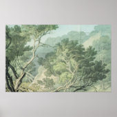Uitzicht nabij Fordlands, Exeter Poster (Voorkant)