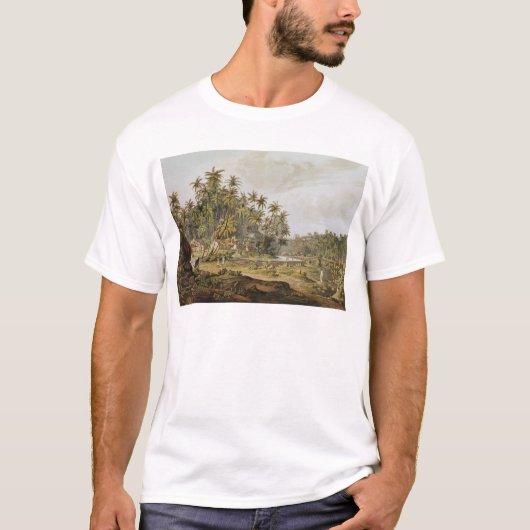Uitzicht nabij Point du Galle, Ceylon T-shirt (Voorkant)