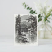 Uitzicht nabij Serinugur, van 'vrijetijdsuur', 188 Briefkaart (Staand voorkant)