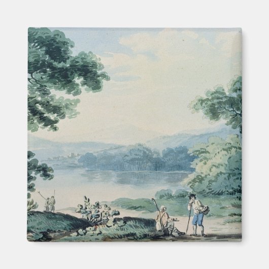 Uitzicht nabij Virginia, County Cavan Magneet (Voorkant)