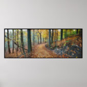 Uitzicht najaar, poster (Voorkant)