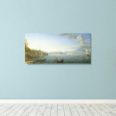 Uitzicht Napels, 1750 Canvas Afdruk (Insitu (Houten vloer))