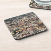 Uitzicht Napels, Italië Bier Onderzetter (Linkerzijde)