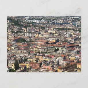 Uitzicht Napels, Italië Briefkaart
