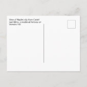 Uitzicht Napels, Italië Briefkaart (Achterkant)