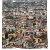 Uitzicht Napels, Italië Douchegordijn (Voorkant)