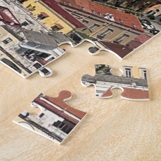 Uitzicht Napels, Italië Legpuzzel (Zijkant)